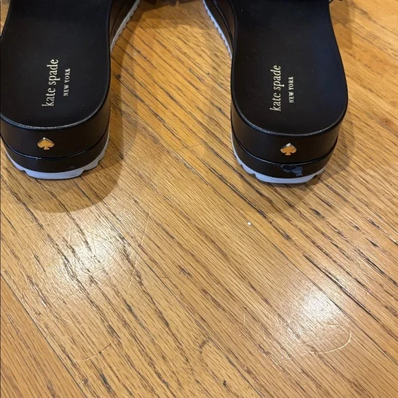 Kate Spade Black Bow Flats - Picture 5 of 9